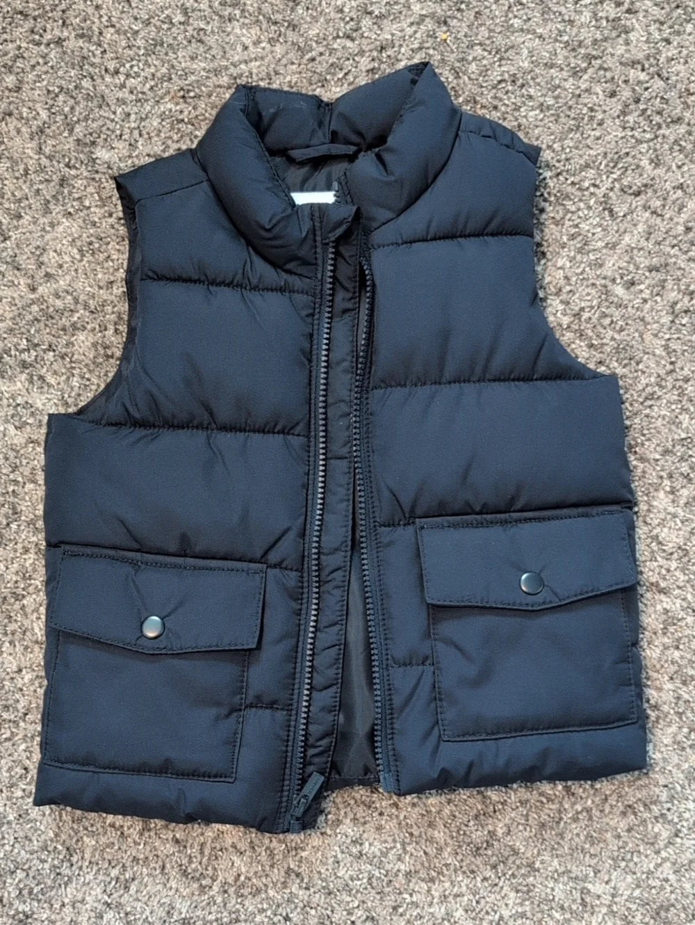 Kids Old Navy Puffer Vest with Front Pockets